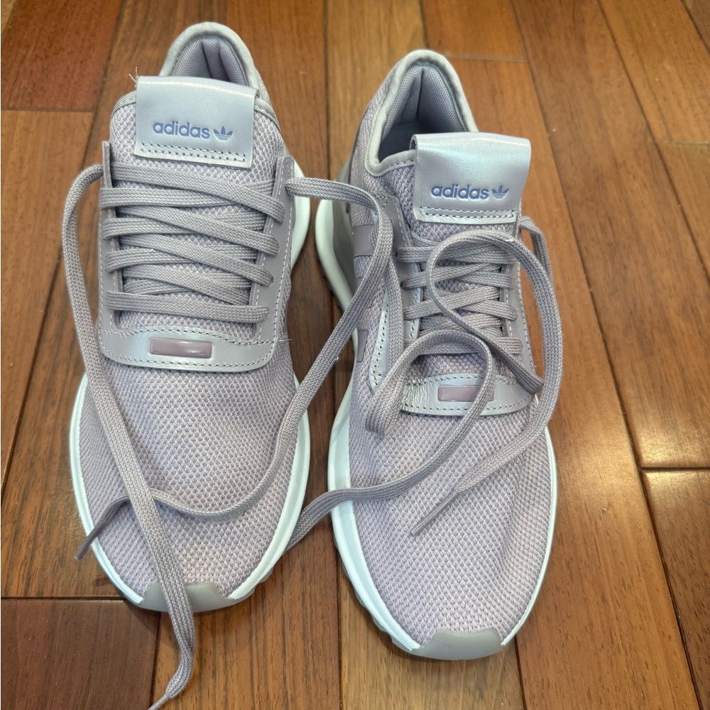 adidas Lilac/Light Purple Women's Mesh Trainers